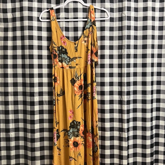 Perfect Floral Flowy Bow Tie Shoulder Maxi Dress - Picture 4 of 15